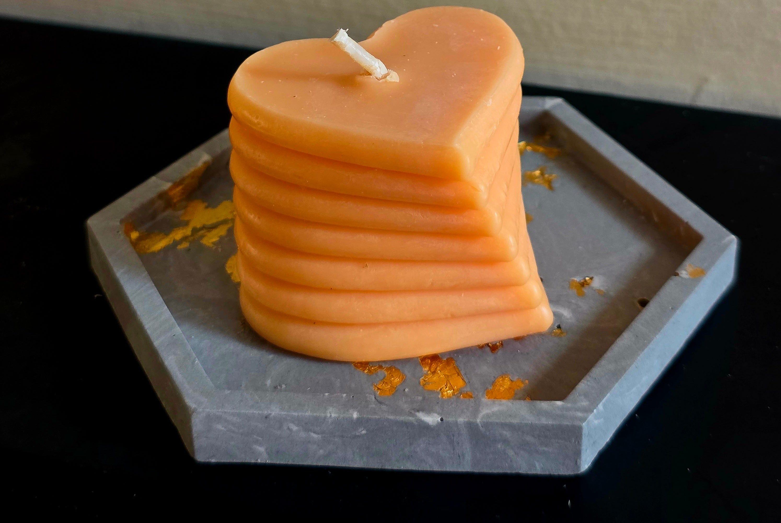 Heart shaped  Candle