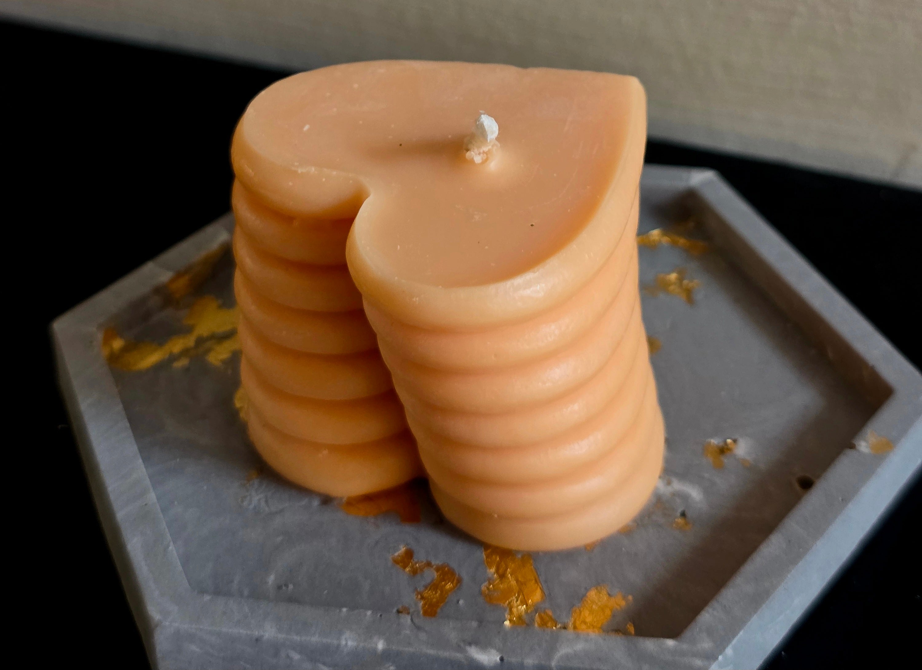 Heart shaped  Candle