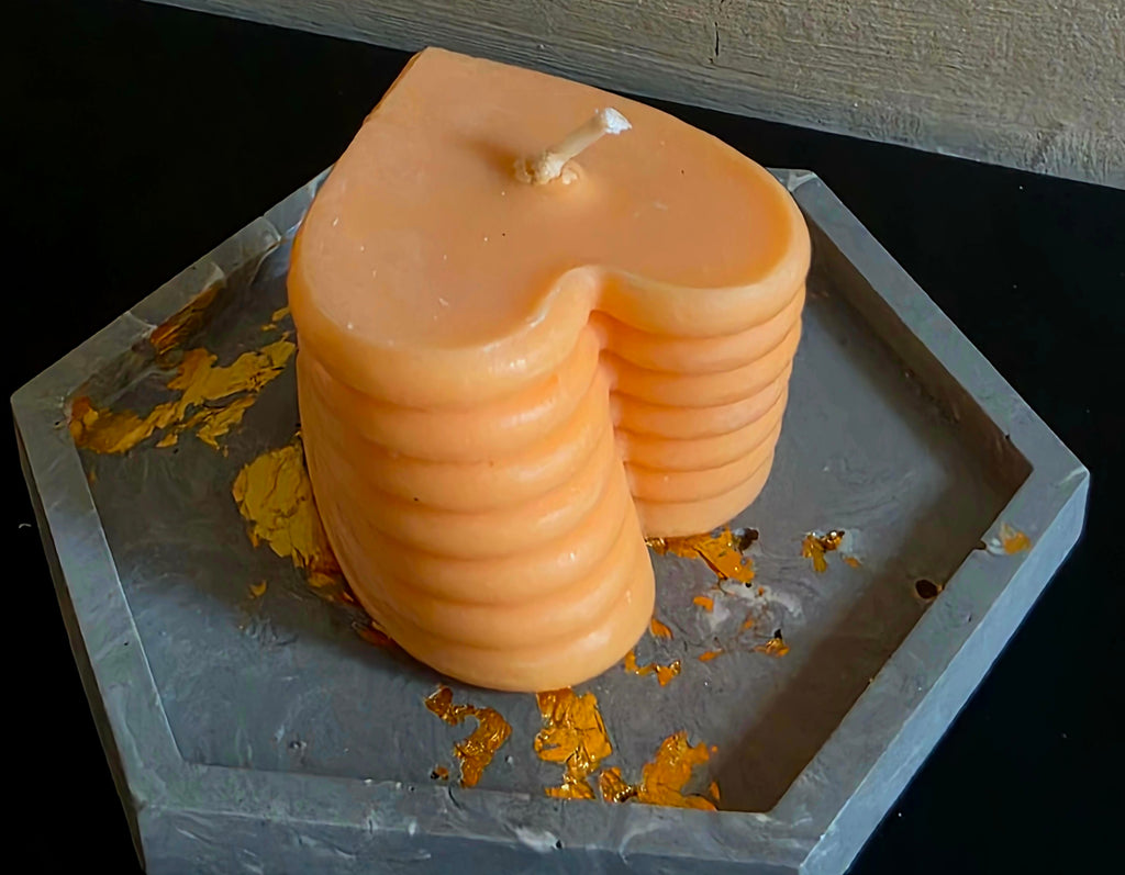 Heart shaped  Candle