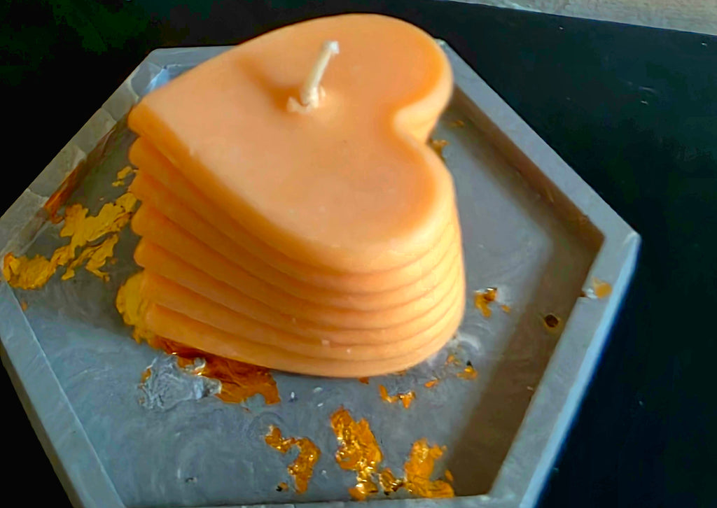 Heart shaped  Candle