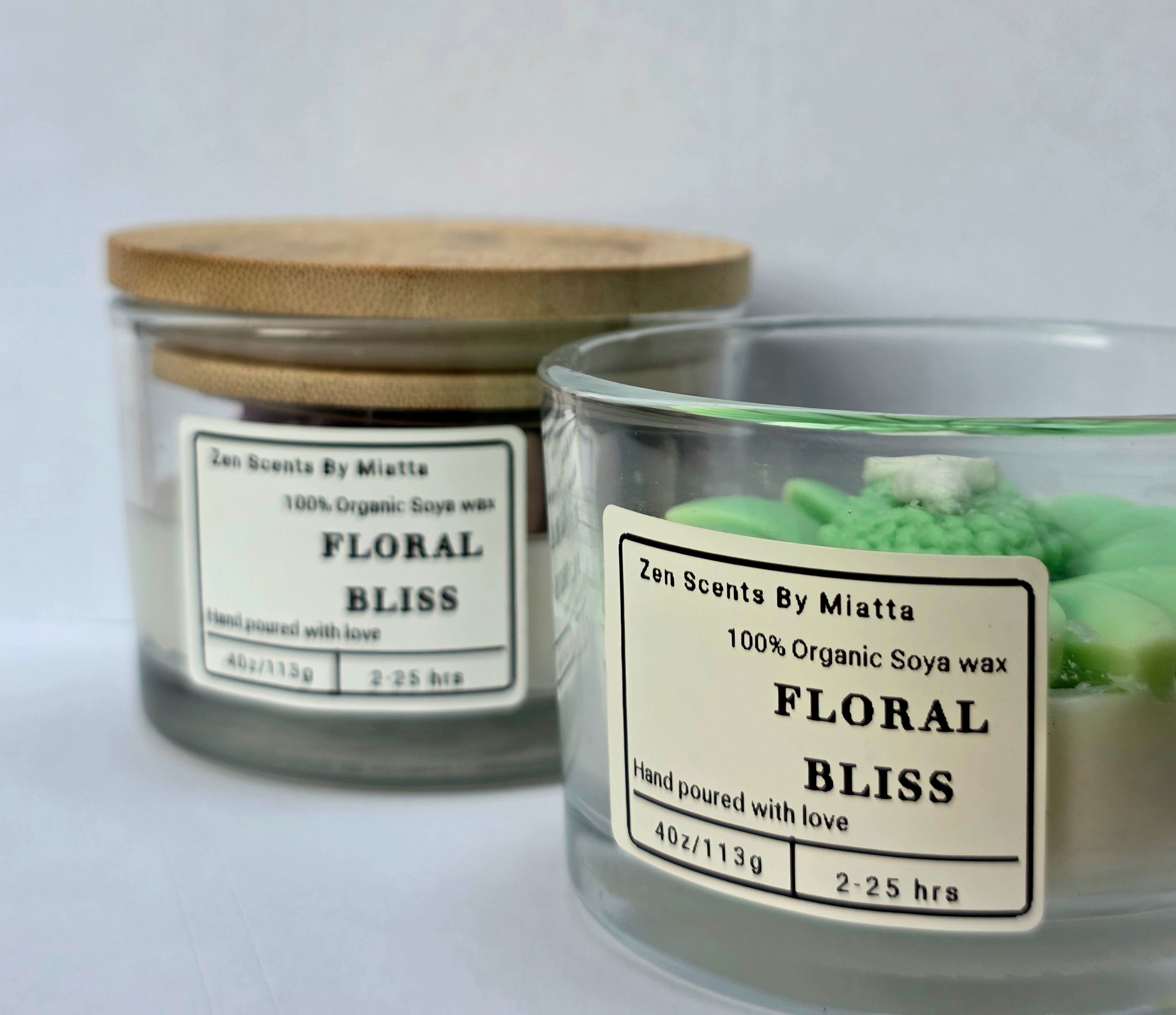 Floral bliss Scented candle