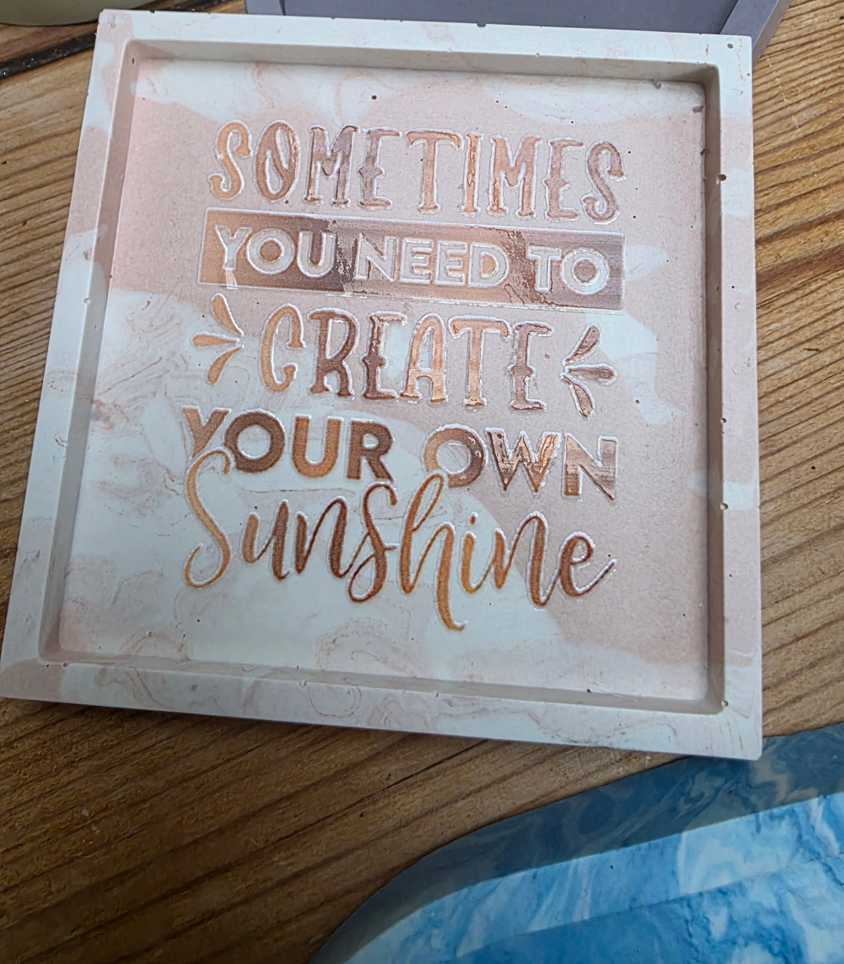 Positive Affirmation trays