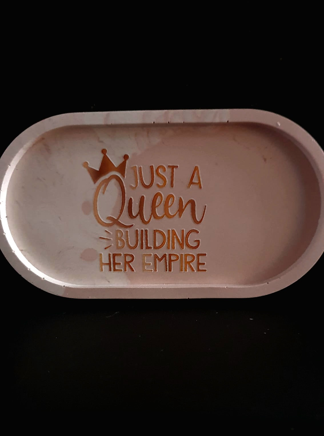 large oval multipurpose tray